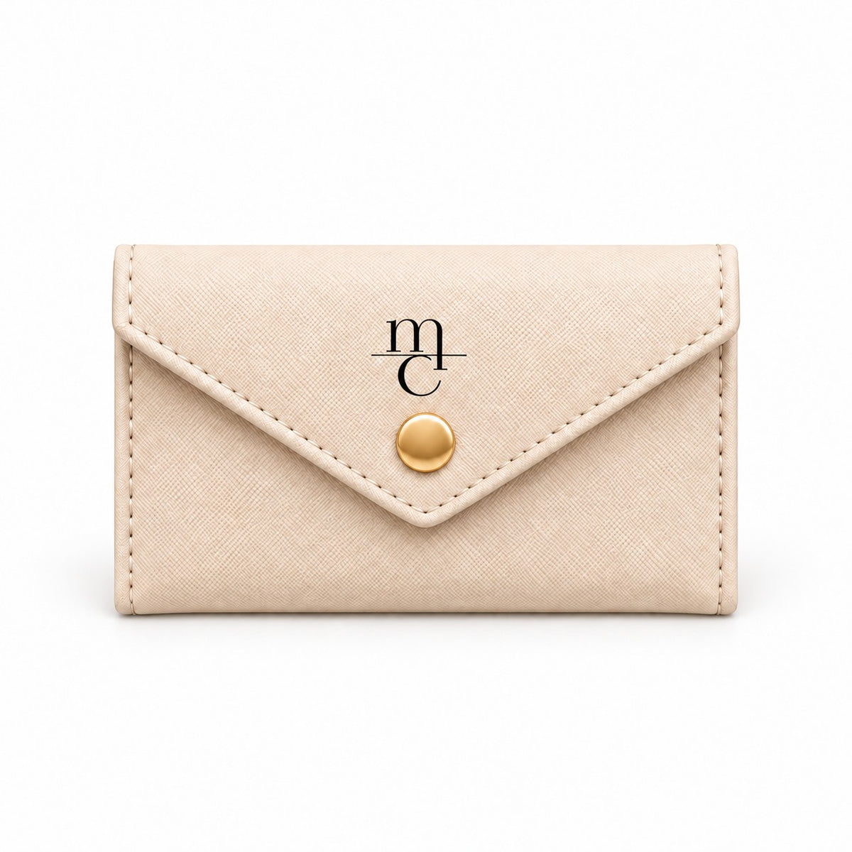 MC Card Holder - Black / Beige